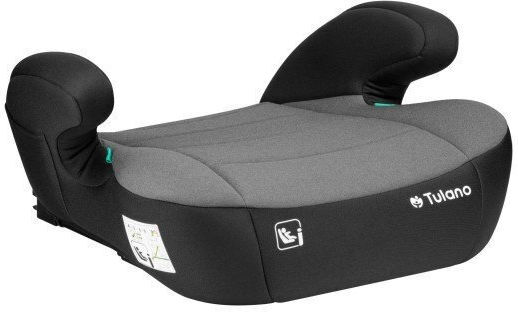 Tulano Joy 45 Столче за кола Бустер i-Size с Isofix Сив