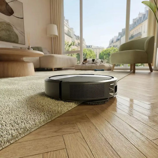 iRobot Roomba Plus 415 Combo + Stație AutoWash Aspirator Robot cu Cartografiere Laser și Putere de Aspirație 20000Pa Neagră