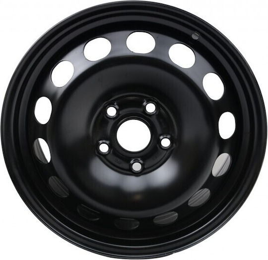 Fast Aluminium-Autofelgen 16x5 Zoll ET50 Schwarze