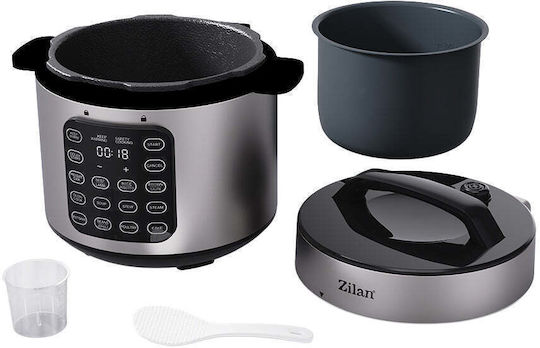Multi-Function Cooker 1000W with Capacity 6lt