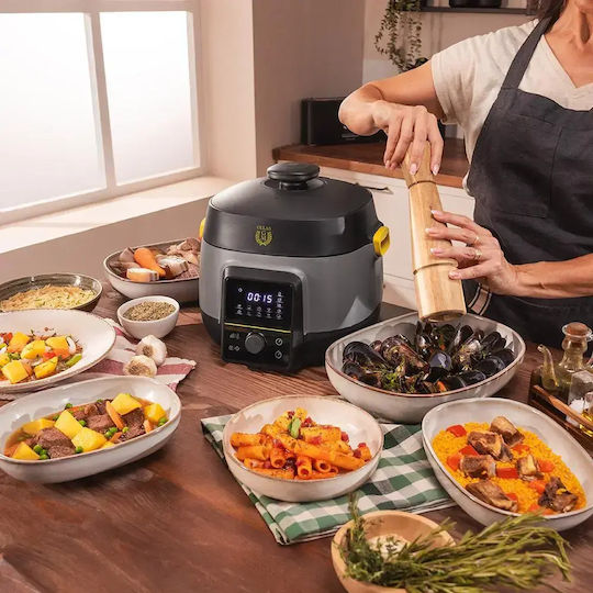Cecotec GM Pot Chef 5000 Multifunktionskocher 1000W mit Gewicht 5l Schwarz
