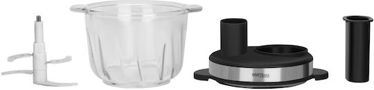 Kraft & Dele Mini Tocatoare Multi 1800W cu Recipient 3.8lt Negru
