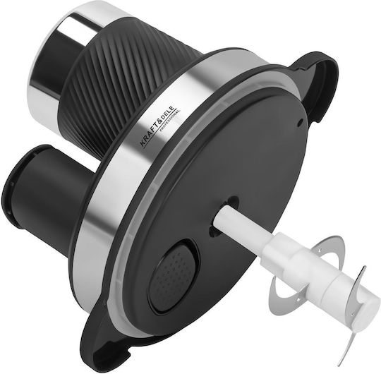 Kraft & Dele Mini Tocatoare Multi 1800W cu Recipient 3.8lt Negru