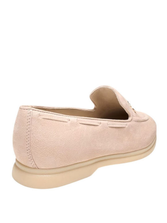 Damen Mokassins in Rosa Farbe