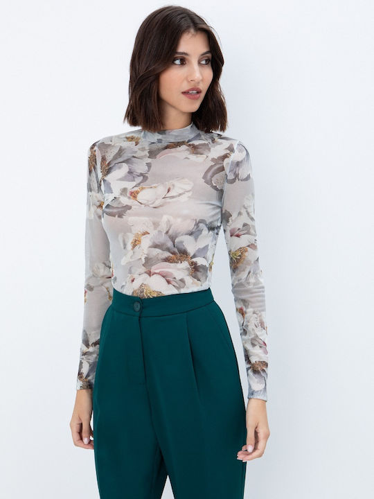 Women's Floral Multicolour Blouse