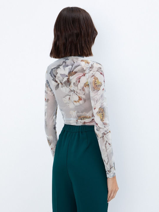 Women's Floral Multicolour Blouse