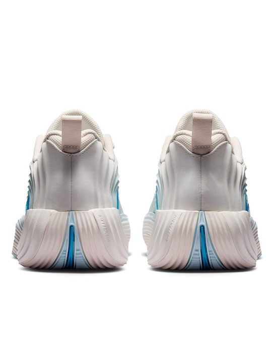 Giannis Immortality 5 Ниски Баскетболни Обувки Sail / Glacier Blue / Chalk / Light Current Blue