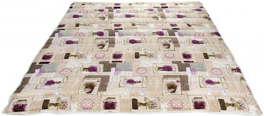 Alcam Single Coverlet Lavender 140x200cm
