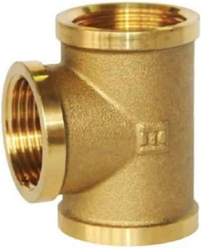 1 Zoll T-Stück Bronze Anschluss Zweige Rohre In Sanitärinstallationen