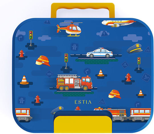 Estia Save The Aegean Recipient Inoxidabil Pentru Mâncare Pentru Copii 0.95lt City Heroes