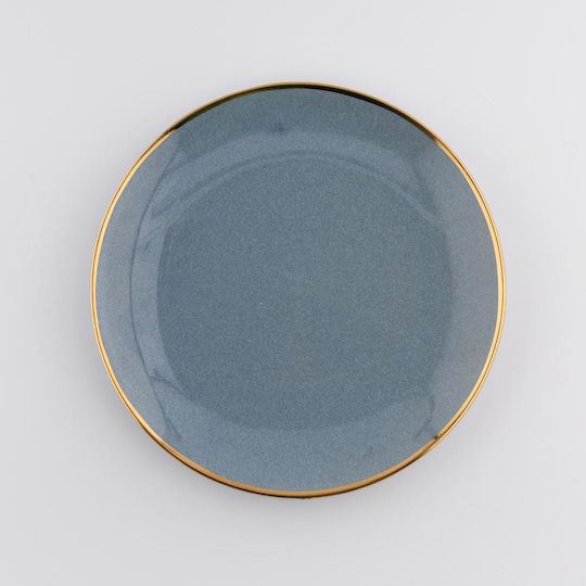 Duka Placă Joasă Ceramică Verde 21cm
