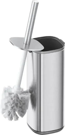 Eko Perie de Toaletă din Inox Argintie pentru Baie