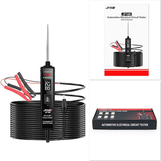 Tester de Tensiune Jfind Jf100 Auto Electrical Circuit DC cu Buzzer