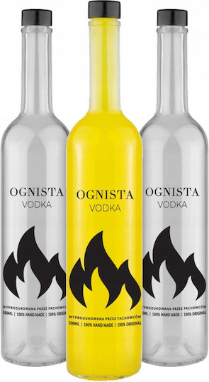 40x Ognista Vodka Wein-/Getränkeflaschen Futura 500ml