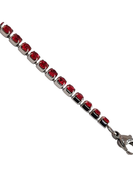 Kalliopi Silver Γυναικείο Βραχιόλι από Ατσάλι