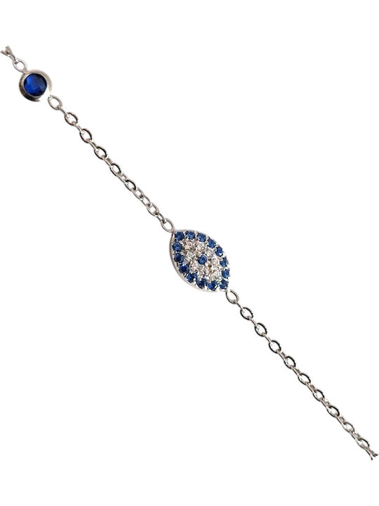 Kalliopi Silver Γυναικείο Βραχιόλι από Ατσάλι