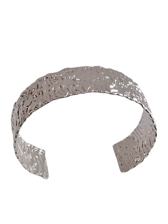 Kalliopi Silver Γυναικείο Βραχιόλι από Ατσάλι