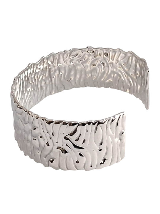 Kalliopi Silver Γυναικείο Βραχιόλι από Ατσάλι