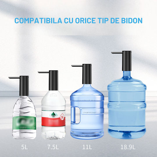 Inco Inco Wasserpumpe für Küche mit Batterie aus schwarzem Silikon