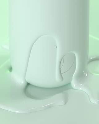 Chilly's Series 2 Бутилка Термос Неръждаема стомана Без BPA 350ml Фъстъчено с Дръжка