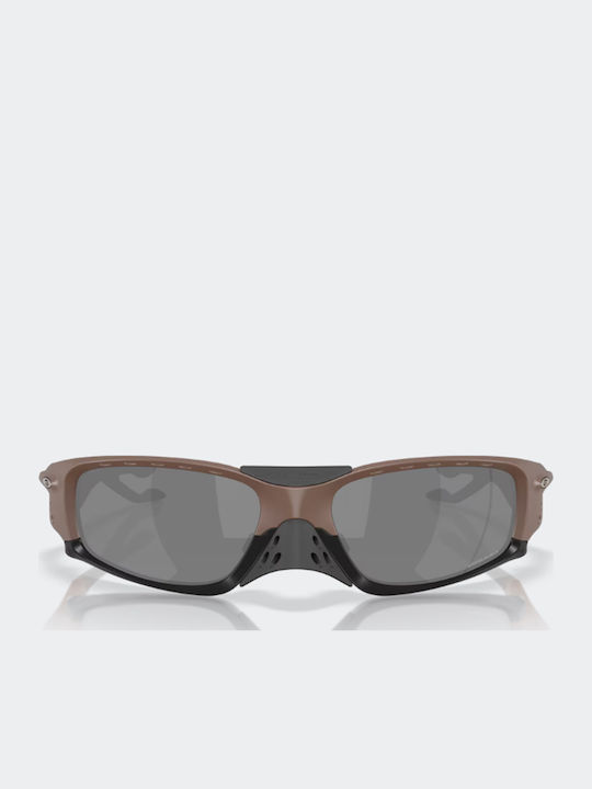 Oakley Plantaris Sq Unisex Γυαλιά Ηλίου με Καφέ Σκελετό και Καφέ Φακό