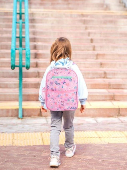 Stephen Joseph School Backpack for Kindergarten with Water Bottle Holder 28 x 9 x 33cm