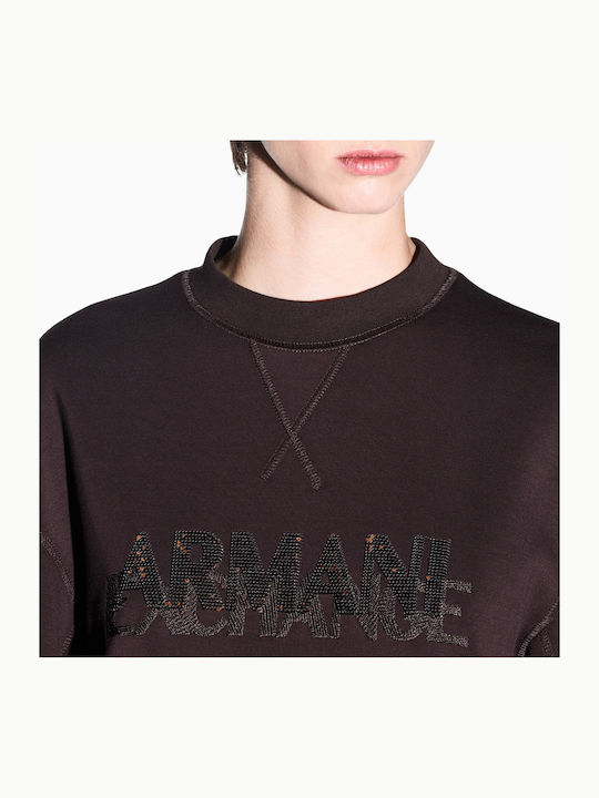 Long Women's Brown Sweatshirt