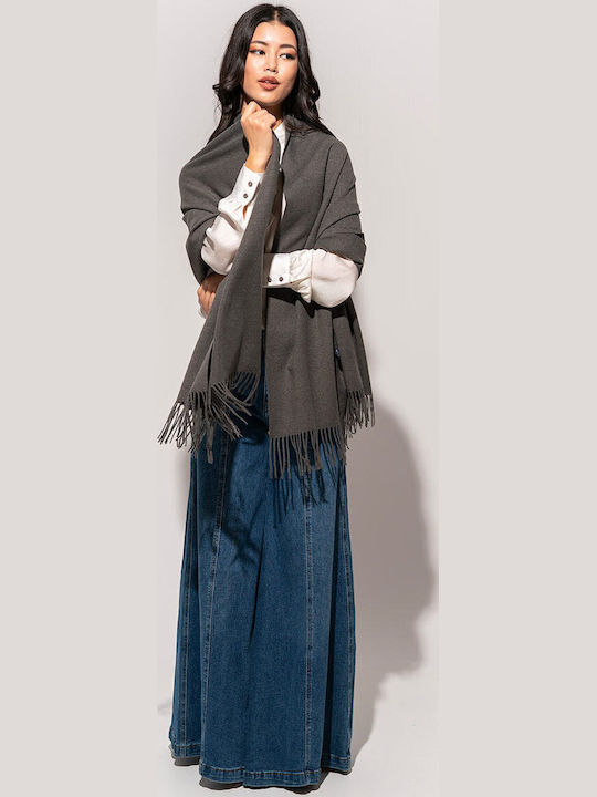Hermosa Damen Schals & Stolen Grau