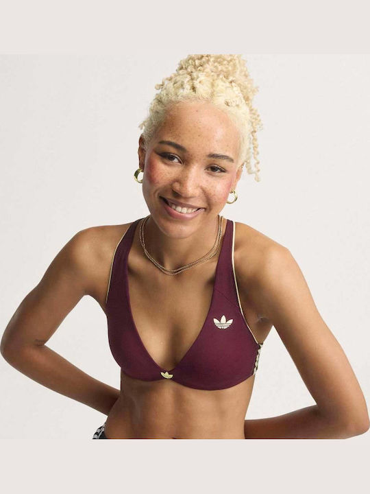 Damen Sport-BH Maroon