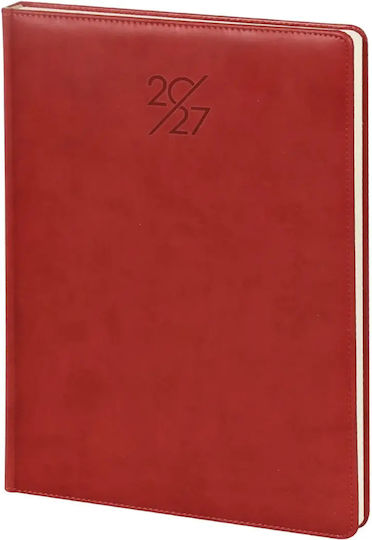 Tägliche Tagesordnung 2027 17x24cm Verschiedene Designs oder Farben oder Personalisiert