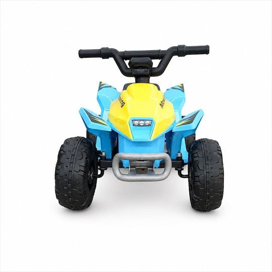 Motocicletă Cu 4 Roți Pentru Copii Electrică 6 Volți Albastră