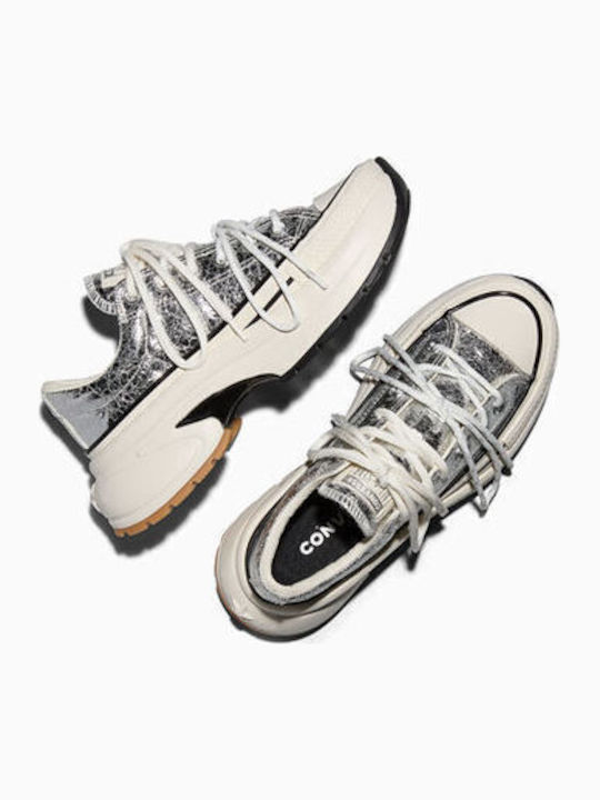 Damen Sneakers Silber
