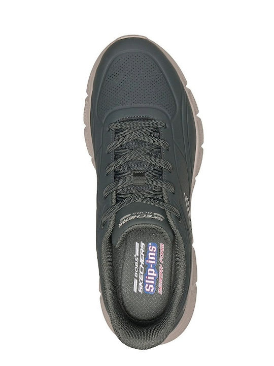 Bobs Sport B Flex Herren Anatomisch Sneakers Khaki