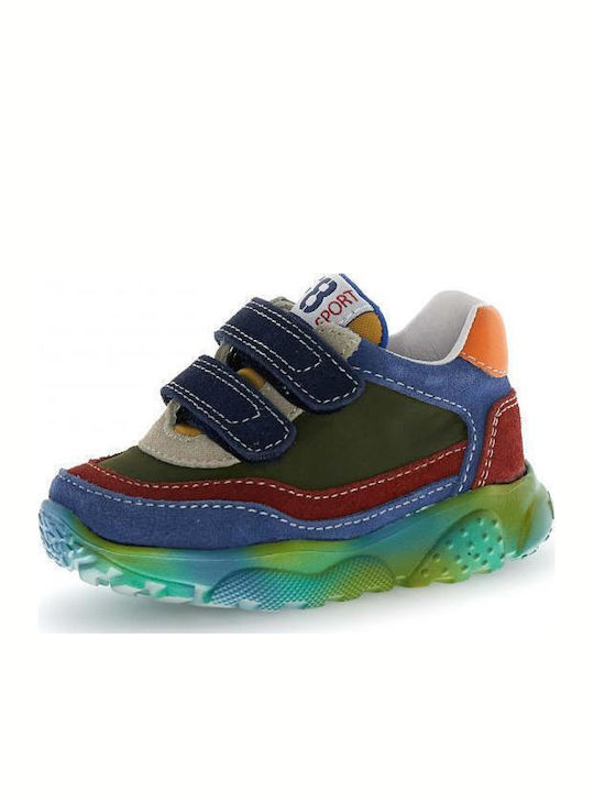Kids Sneakers Anatomic with Hoop & Loop Closure Khaki