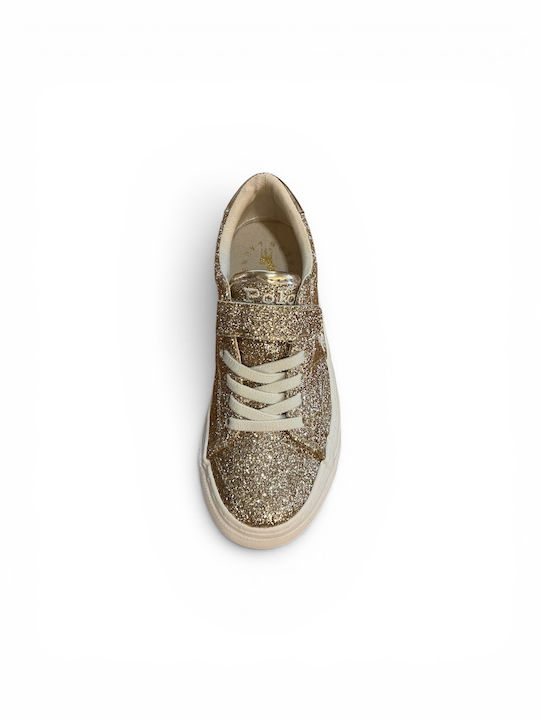 Polo Kids Sneakers Gold