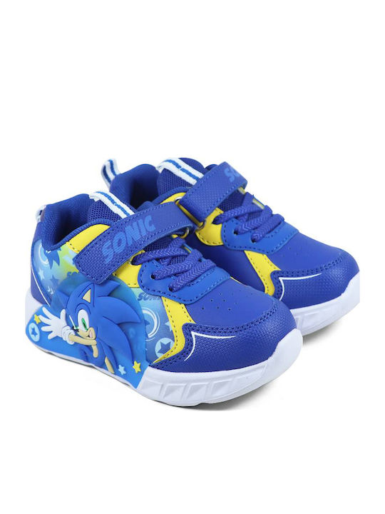 Sonic Kids Sneakers with Lights Blue
