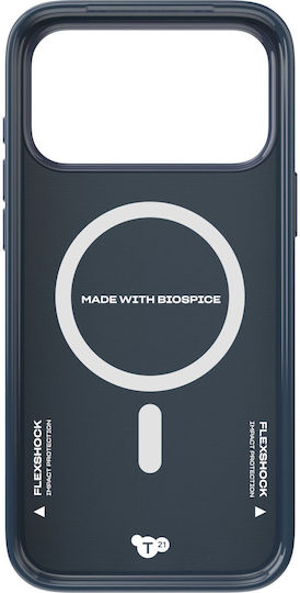 Tech21 Evopulse Fauxven Magsafe iPhone 18 Pro Max Дълбоко Море