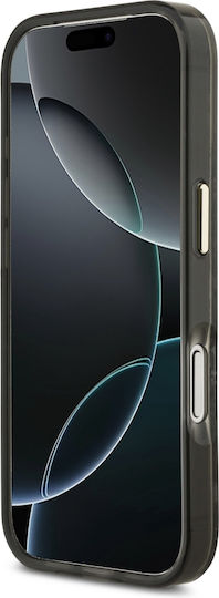 Guess Python Pattern Magsafe Калъф за iPhone 18 Pro 17 Pro Черен