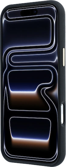 Калъф Guess Perforated 4g Gold Logo Magsafe iPhone 18 Pro 17 Pro Черен