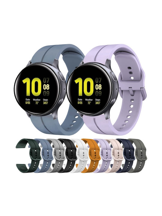 Samsung Galaxy Watch Active 2 40mm 20mm Loop Silikon Tragbare Bänder Rosa