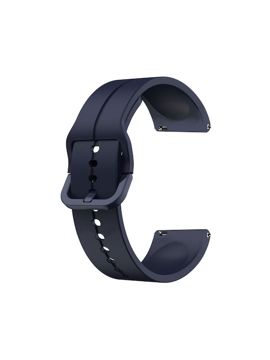 Samsung Galaxy Watch Active 2 44mm 20mm Curea de Ceas Loop din Silicon Albastru Marin
