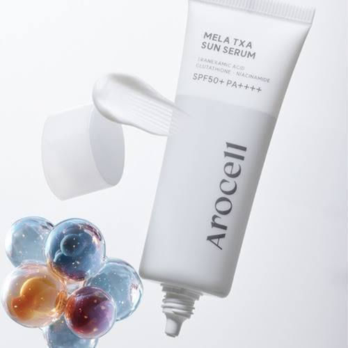 AROCELL Mela TXA Sonnencreme Serum Gesicht SPF50+ 40ml