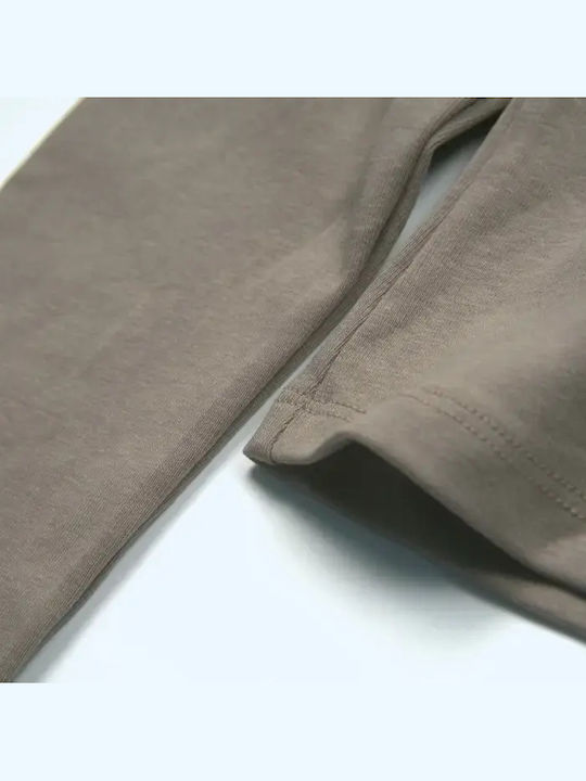 Kids Long-Sleeved Blouse Mocha