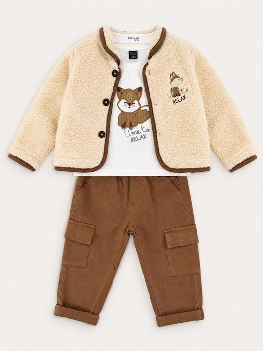 Winter Set 3 Pieces Beige