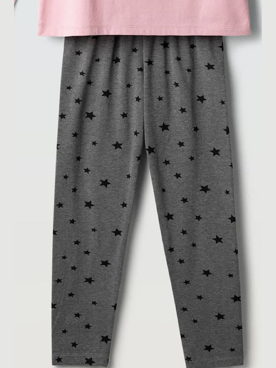 Kids Set with Leggings Winter 2 Pieces Pink