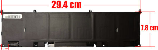 Съвместима Батерия за Dell Inspiron / XPS / Alienware Dell G15 5515 5511 5535 Inspiron 16 7640 Xps 15 9500 Alienware M15 R3 M17 R3 M15 R4 M15 R5 с 7692mAh
