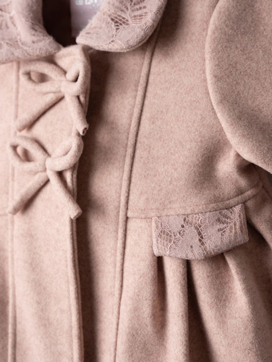 Kinder Mantel Kurz Rosa