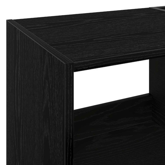 vidaXL Mobilier Hi-Fi Negru 39.5x82x82.5cm