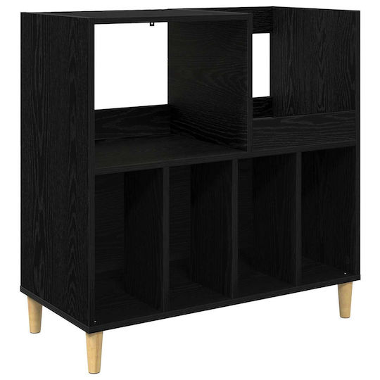 vidaXL Mobilier Hi-Fi Negru 39.5x82x82.5cm