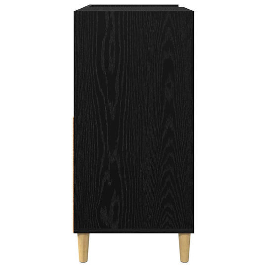 vidaXL Mobilier Hi-Fi Negru 39.5x82x82.5cm